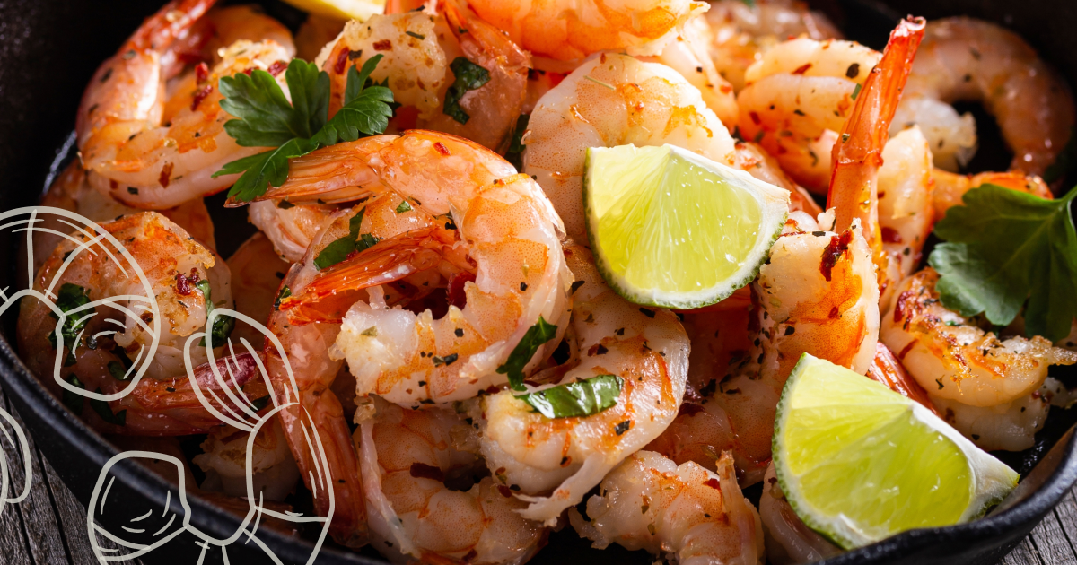 Mexican style Shrimp with Chili and Lime