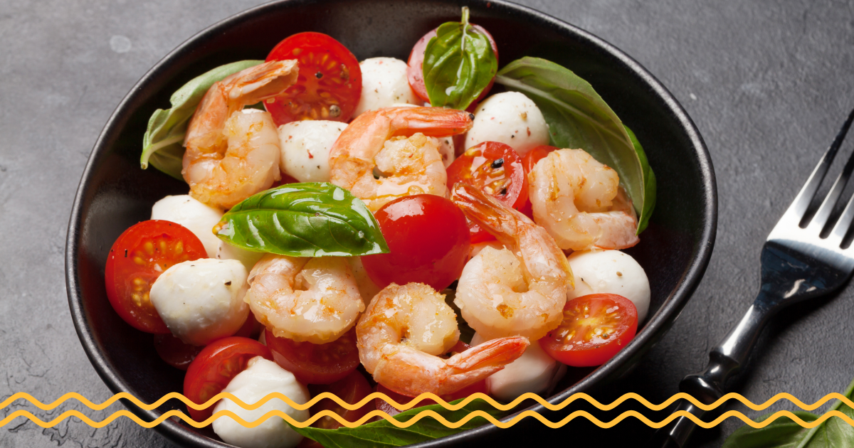 Italian Summer Shrimp with Tomato and Basil