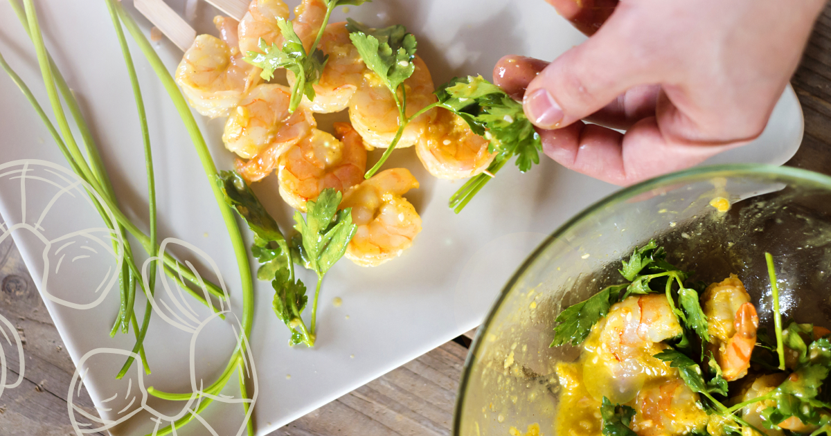 Thai Shrimp with Coconut and Lemongrass